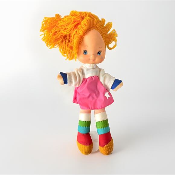 Vintage 1983 Hallmark Mattel Rainbow Brite 11" Doll + Green Sprite Plush - Picture 2 of 10